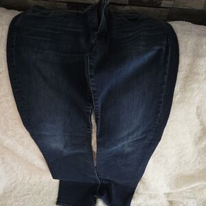 7 For All Mankind Blue Slim Jeans